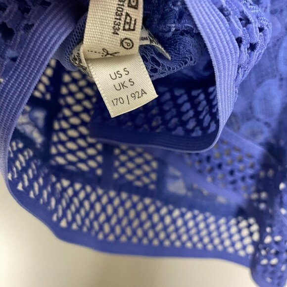 Intimately Free People Egret Sitting Pretty Brami Bralette Lace Bra Womens - Picture 5 of 7